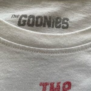 The Goonies White Red Black Tee Shirt Kids L